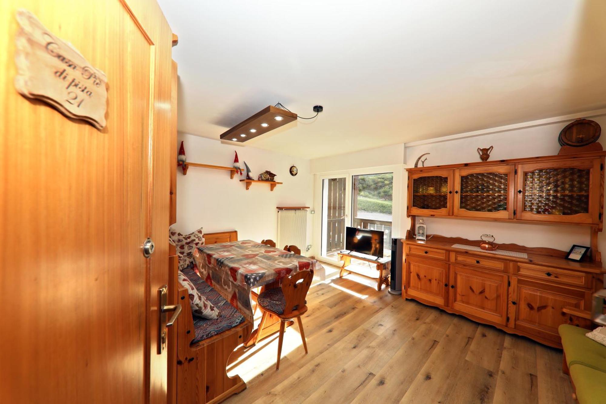 Apartament Casa A Pie Di Pista Tesero Zewnętrze zdjęcie